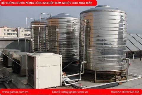 Thiết kế hệ thống nước nóng công nghiệp cho nhà máy chế biến thực phẩm: tách tải CIP và rửa sàn để giảm công suất đỉnh
