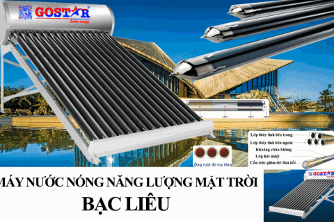 Máy nước nóng năng lượng mặt trời Bạc Liêu