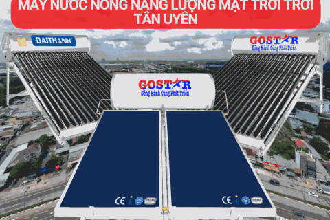 Máy nước nóng năng lượng mặt trời Tân Uyên| Hỗ trợ 24/7 - Lắp ngay
