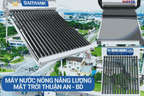 Máy nước nóng năng lượng mặt trời thuận an  Giá Rẻ - Bảo Hành 5 Năm