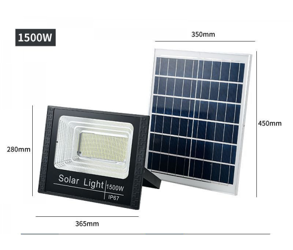 Đèn năng lượng mặt trời 1500W