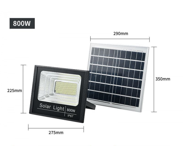 Đèn năng lượng mặt trời 800W