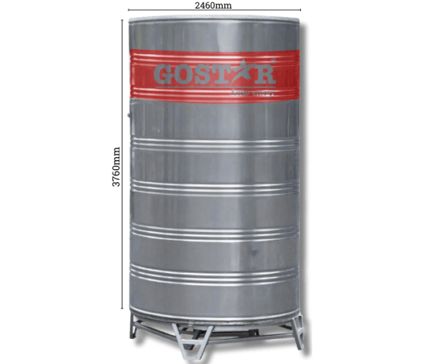 Bồn Bảo Ôn Công Nghiệp 15.000l Đứng GOSTAR