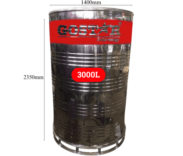 Bồn bảo ôn công nghiệp 3000L đứng