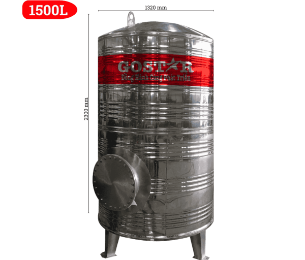 Bồn Bảo Ôn 1500L Chịu Áp
