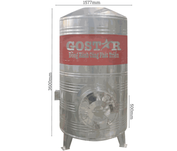 Bồn Bảo Ôn Chịu Áp 6000L Đứng
