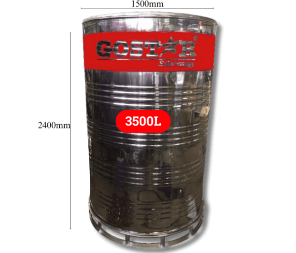 Bồn bảo ôn công nghiệp 3500L đứng 