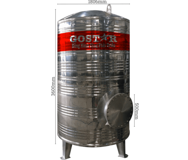 Bồn Bảo Ôn Chịu Áp 8000L Đứng