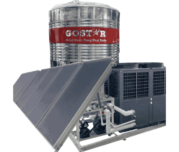 Hệ Thống Nước Nóng Trung Tâm 25000L