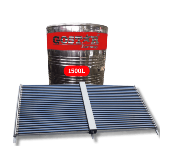Máy Nước Nóng Năng Lượng Mặt Trời Công Nghiệp 1.500L