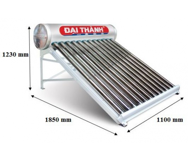 Máy Nước Nóng Năng Lượng Mặt Trời Đại Thành 150L SUS 316