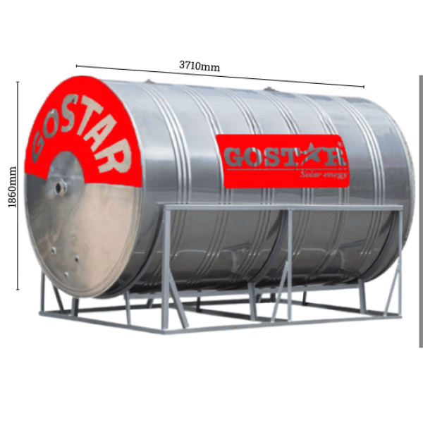 Bồn bảo ôn công nghiệp 8000L ngang Gostar
