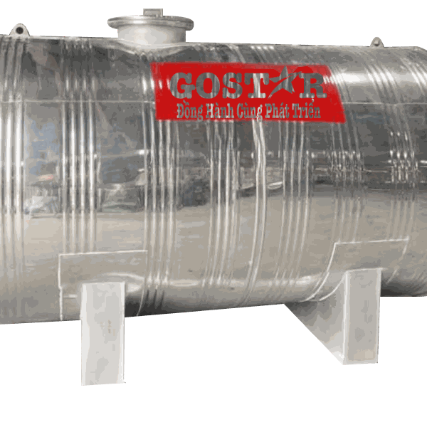 Bồn Bảo Ôn Chịu Áp 2500L Ngang