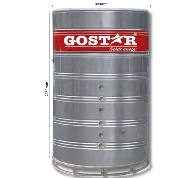 Bồn bảo ôn công nghiệp 7000L đứng Gostar