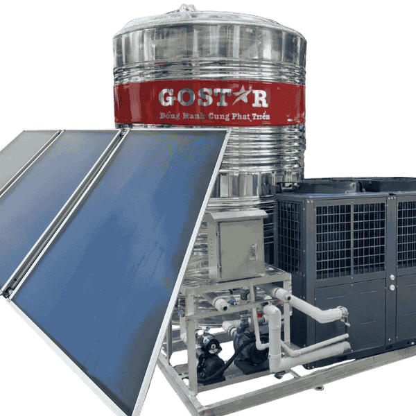Hệ Thống Nước Nóng Trung Tâm 15.000L