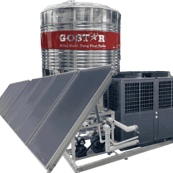 Hệ Thống Nước Nóng Trung Tâm 25000L