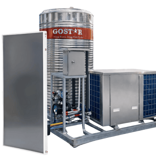 Hệ Thống Nước Nóng Trung Tâm 6000L