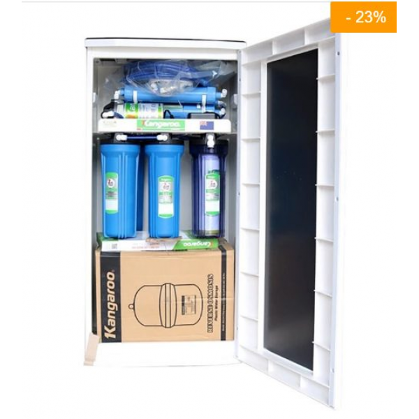 Máy lọc nước Kangaroo 9 lõi vỏ tủ VTU KG19G4MK