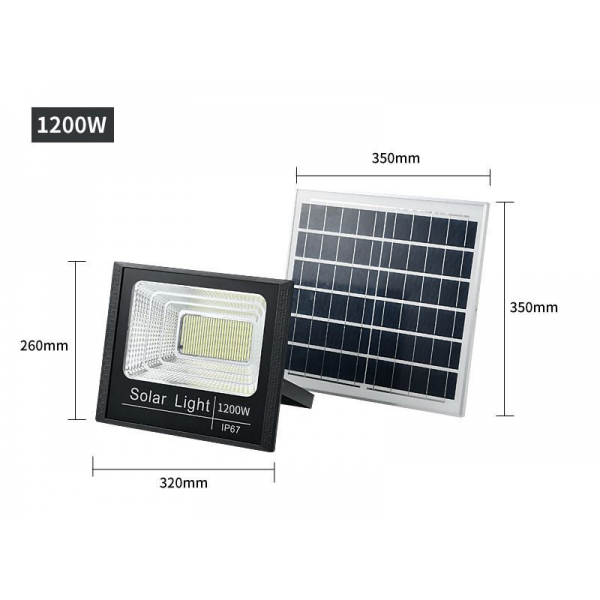 Đèn năng lượng mặt trời 1200W