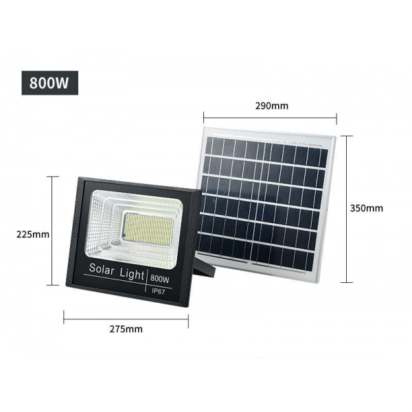 Đèn năng lượng mặt trời 800W