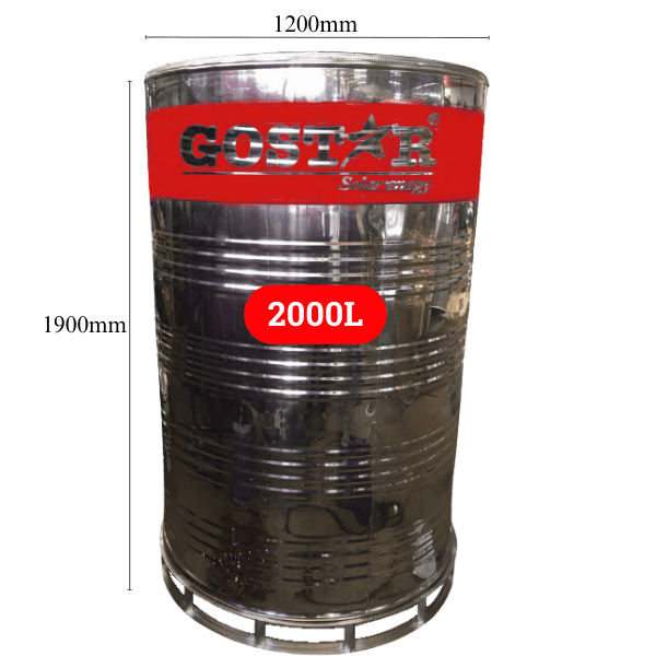 Bồn bảo ôn công nghiệp 2000L đứng