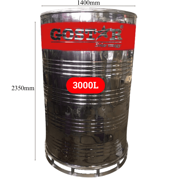 Bồn bảo ôn công nghiệp 3000L đứng