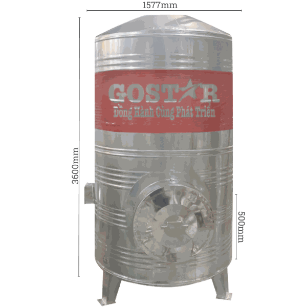 Bồn Bảo Ôn Chịu Áp 6000L Đứng