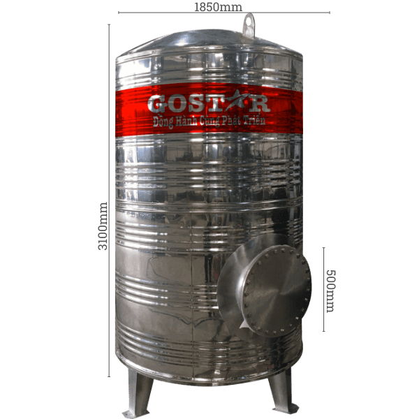 Bồn Bảo Ôn Chịu Áp 7000L Đứng