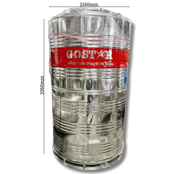 Bồn Bảo Ôn Công Nghiệp 10000L Đứng Gostar
