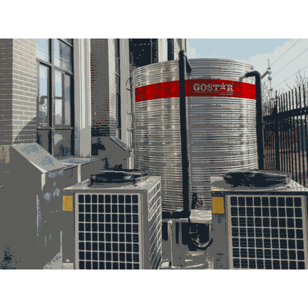 Bồn bảo ôn công nghiệp 12.000L đứng Gostar