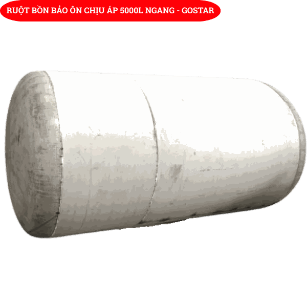Bồn Bảo Ôn Chịu Áp 5000L Ngang